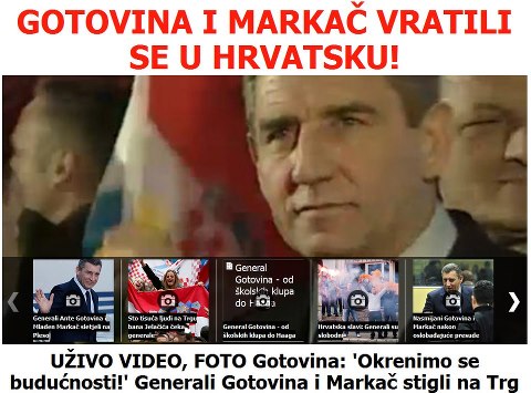 General Ante Gotovina: 'Ovo je točka na 'i', rat pripada povijesti, okrenimo se svi budućnosti! Budućnost je u našim rukama'

uživo pratite OVDJE - http://bit.ly/XLREfP